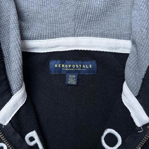 Y2K Aeropostale 00s Zip Up Hoodie Jacket - Picture 3 of 6